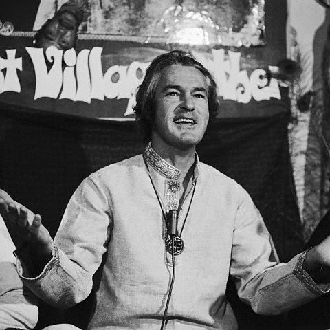 Timothy Leary at Press Conference