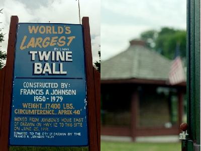 Are tourist towns worth visiting - World's largest twine ball