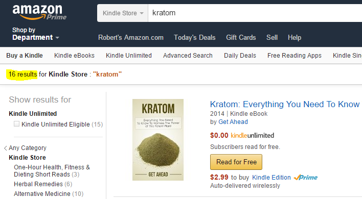 ebooks about kratom